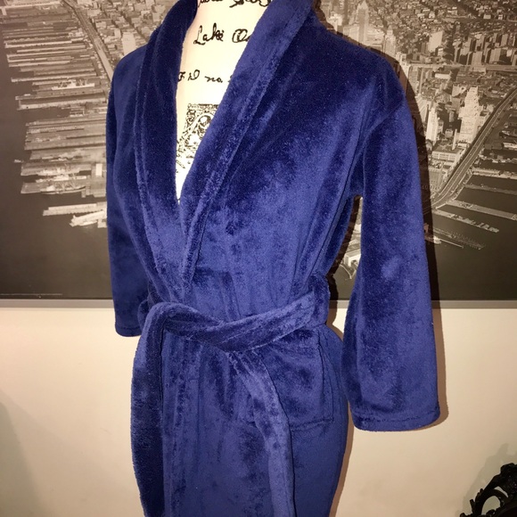 🍿 Rugged Bear Fleece Robe 🍿 - Picture 3 of 5